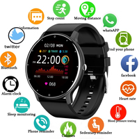 2022 inteligentny zegarek mężczyźni kobiety w pełni dotykowy ekran Sport zegarek do Fitness człowiek IP67 wodoodporny Bluetooth dla Android IOS inteligentny zegarek mężczyzn 1